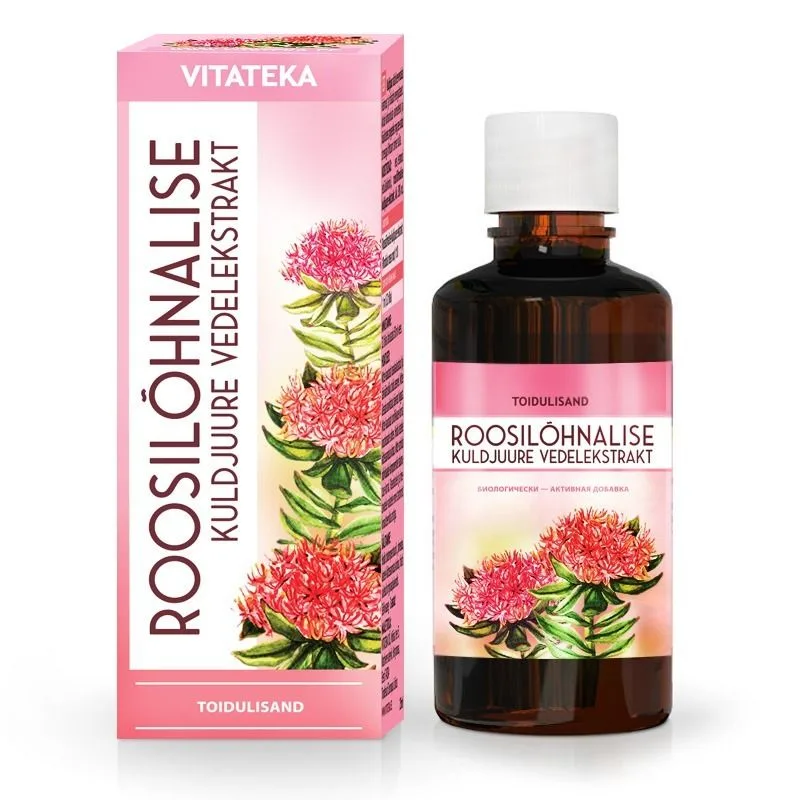 Vitateka Rhodiola – tekutý extrakt – 25 ml –