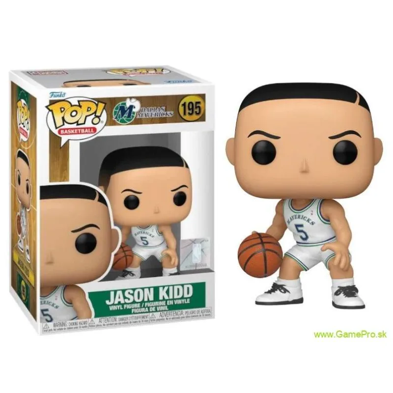Funko Pop! 195 Basketball Dallas Mavericks Jason Kidd