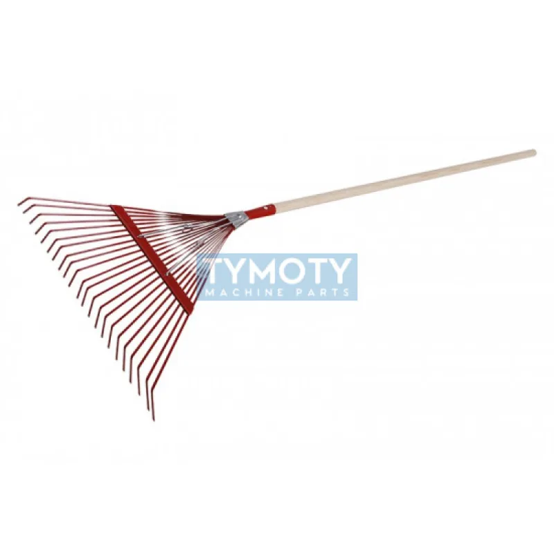 Hrable kovové lamelové 56cm 22z s násadou 160cm