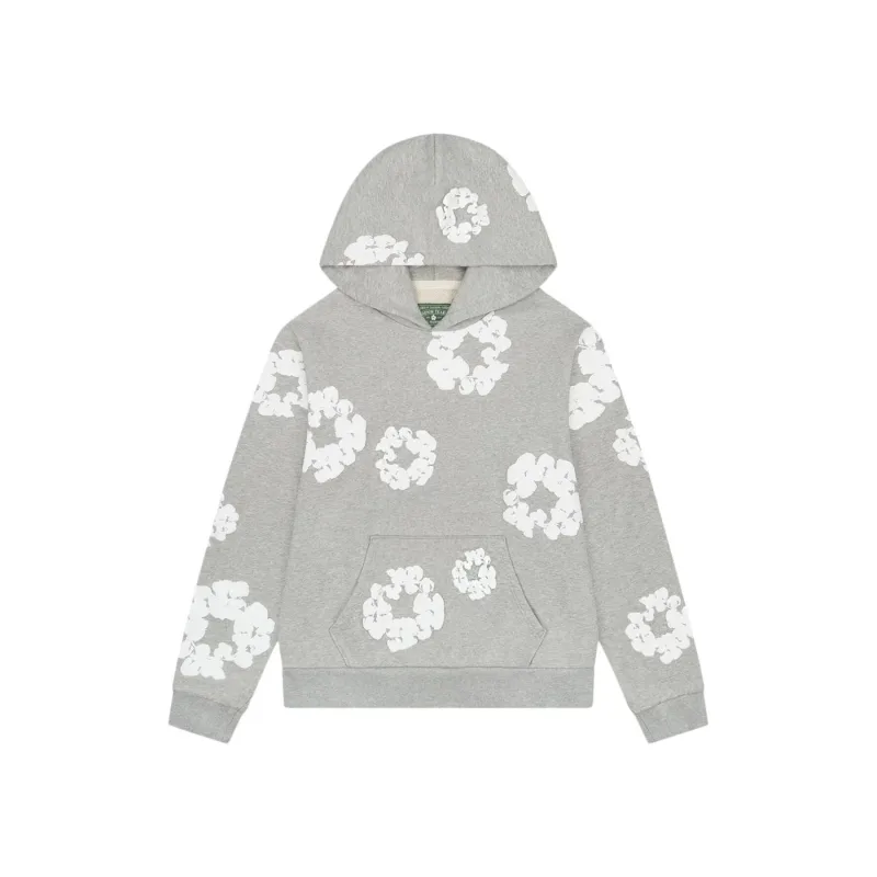Denim Tears The Cotton Wreath Sweatshirt Hoodie Grey - M