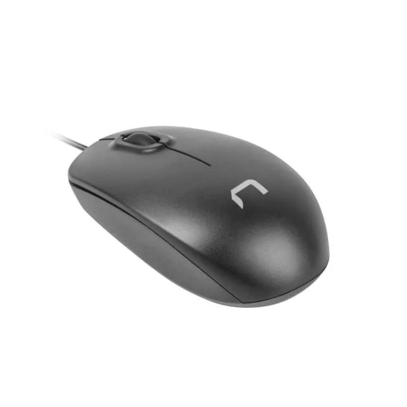Natec laserová myš HAWK/1000 DPI/Kancelárska/Laserová/1 000 DPI/Drôtová USB/Čierna (NMY-1185)