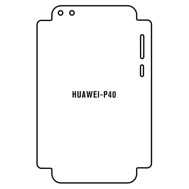 Sunshine Huawei P40 Predná Hydrogél ochranná fólia Strih: Predná časť a rám, Typ fólie: Číra