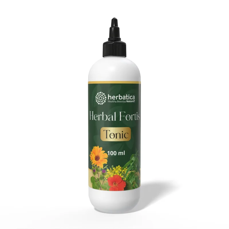 Herbatica Herbal Fortis Tonic – intenzívne bylinné tonikum na posilnenie vlasov – 100 ml -