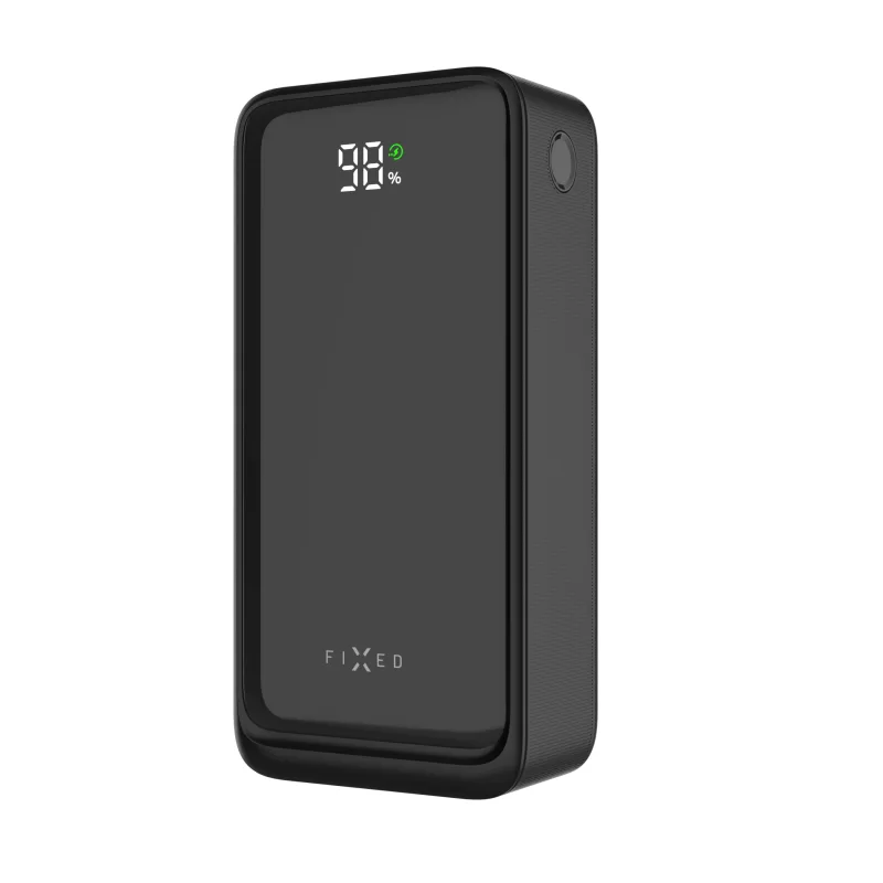Powerbanka FIXED Zen2, LCD, PD 20W, 30 000 mAh FIXZEN2-30-BK