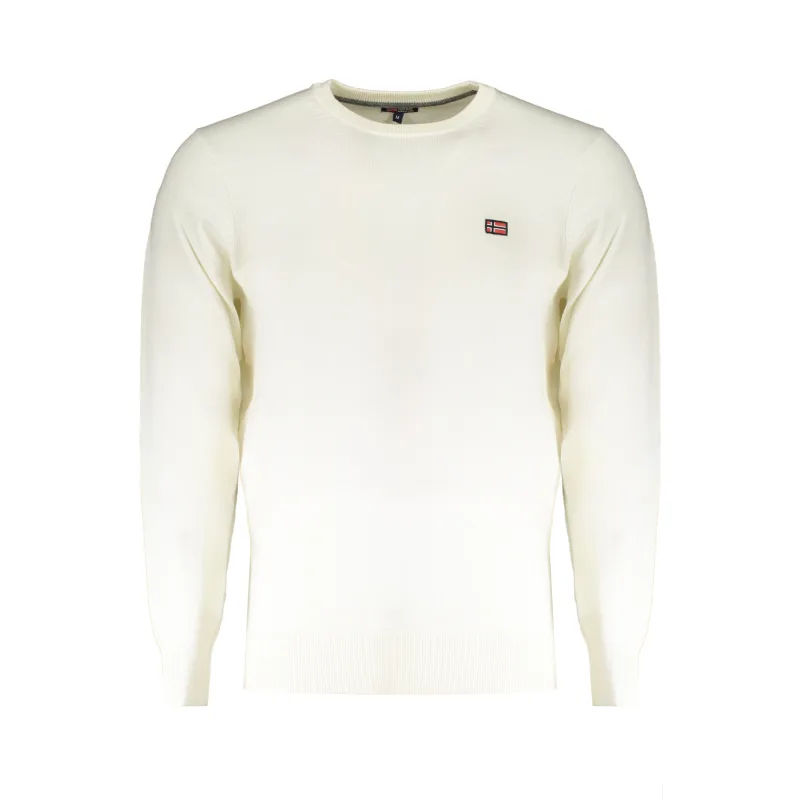 Pánsky Pulóver NORWAY 1963 - Biela Farba: Biela, Veľkosť: 3XL