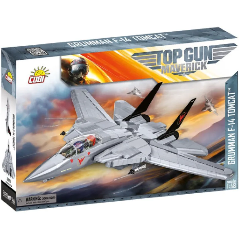 COBI 5920 TOP GUN Grumman F-14 Tomcat, 1:48, 869 kostek