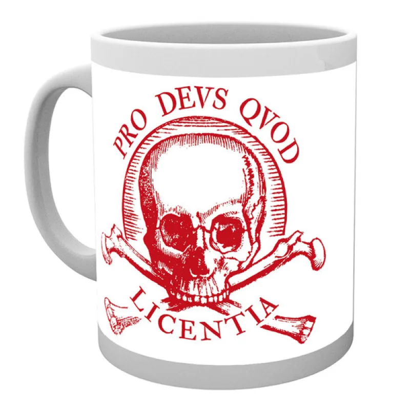 Uncharted 4 hrnček Skull