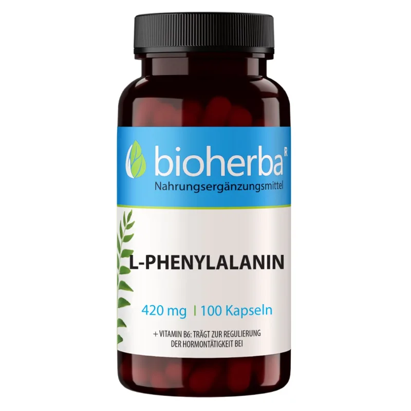 Bioherba L-fenylalanín 420 mg – 100 kapsúl –