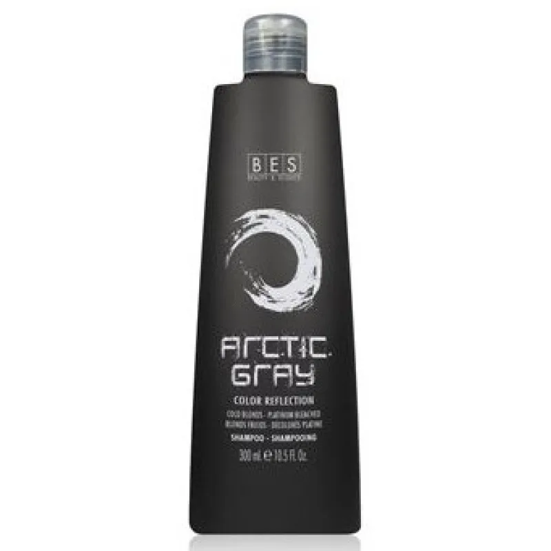 BES Color Reflection Arctic Grey Shampoo 300ml - šampón pre biele, šedé a studené blond vlasy