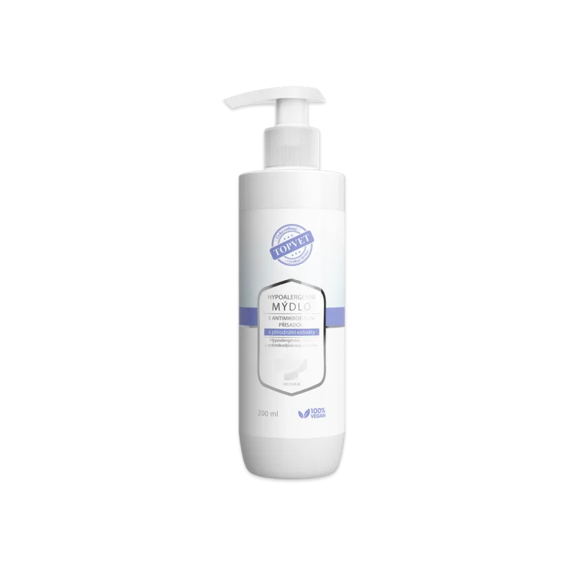 Green idea Hypoalergénne mydlo s antimikrobiálnou prísadou s prírodnými extraktmi 200 ml –