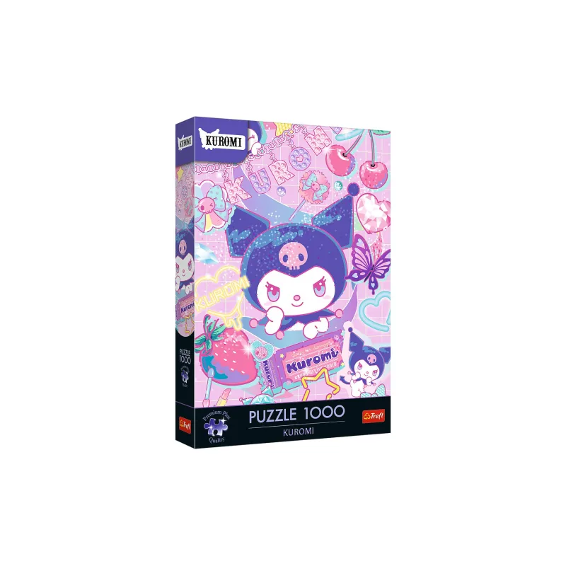 Trefl Puzzle Premium Plus: Kuromi 1000 dielikov 48x68,3cm v krabici 27x40x6cm