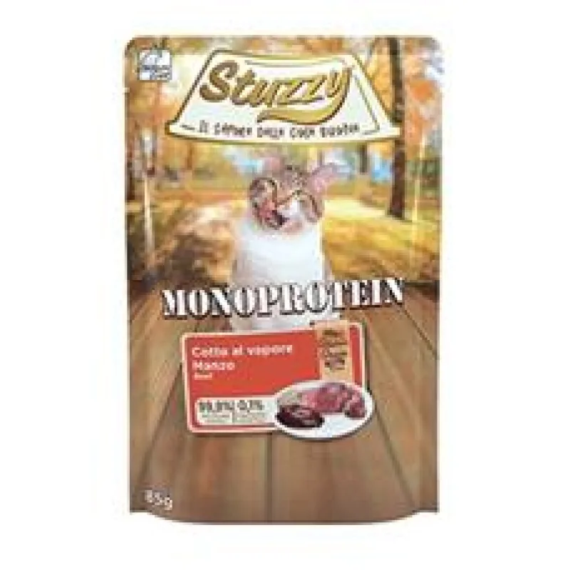 Stuzzy Cat kapsa Monoprotein Hovězí paté 85g