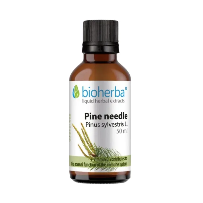 Bioherba Borovicové výhonky - tinktúra kvapky - 50 ml -