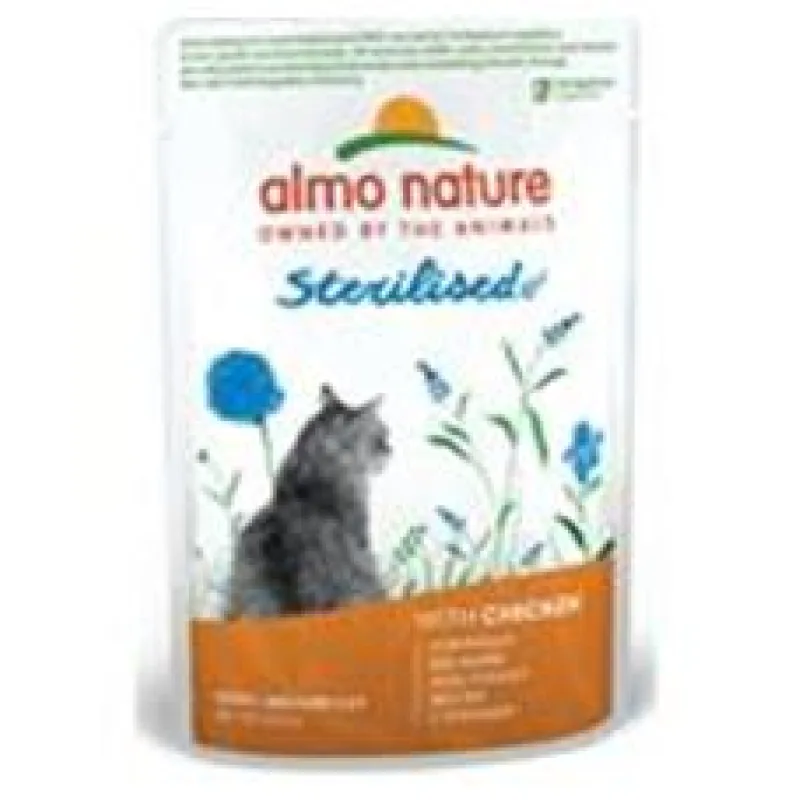 Almo Nature Daily Menu Functional cat kaps. Sterilised kuře 70g