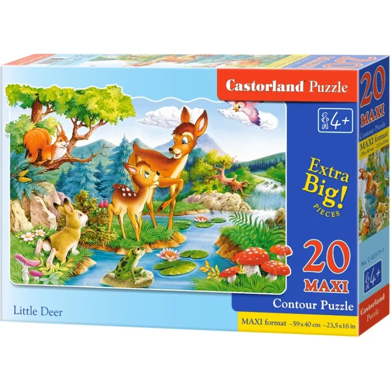 Castorland Puzzle Koloušek (Srniek) MAXI 20 dielikov