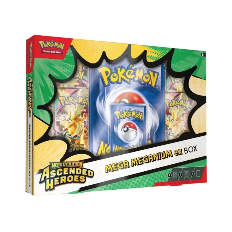 2026 Pokemon Mega Evolution Ascended Heroes Mega Meganium ex Box - OS