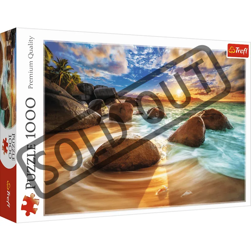 Trefl Puzzle Pláž Samudra, India 1000 dielikov