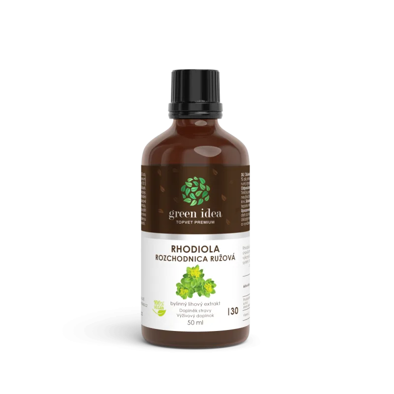 Green idea Rhodiola - tinktúra - kvapky 50 ml -