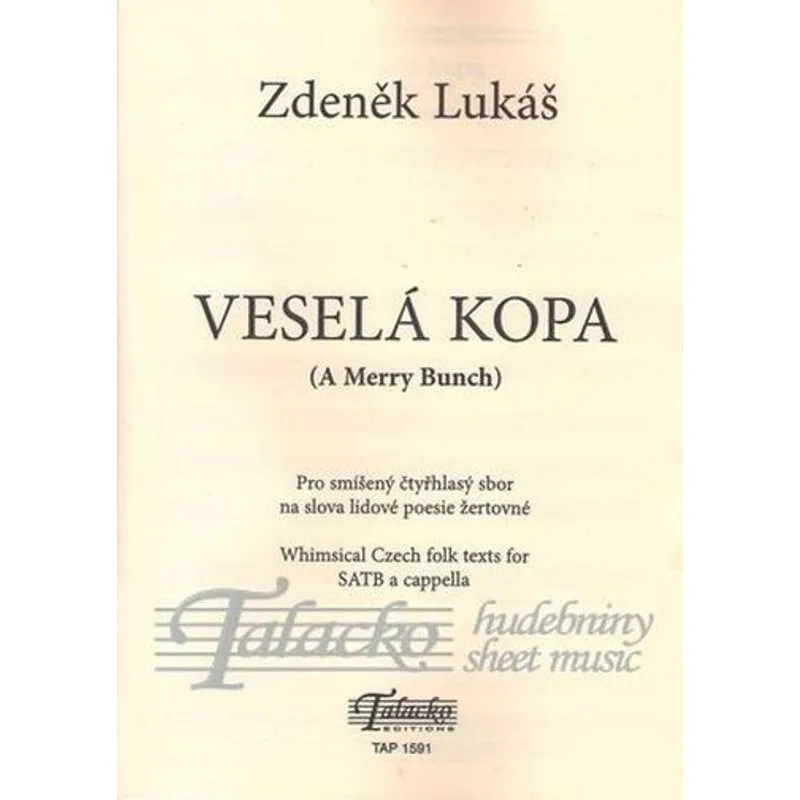 Talacko Editions Veselá kopa