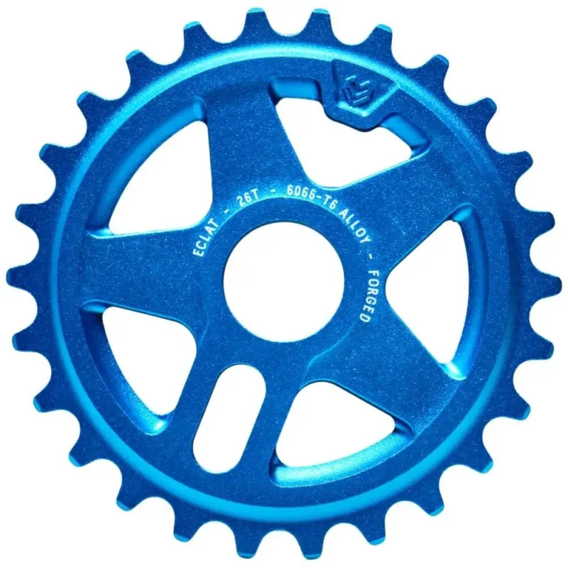 Eclat Onyx Freestyle BMX Prevodník (Sandblast Cyan|26T)