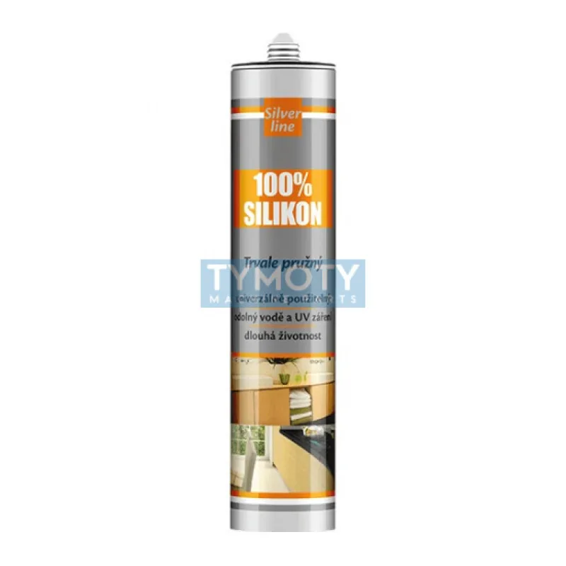 Silver Line 100% silikón - 280 ml transparentný