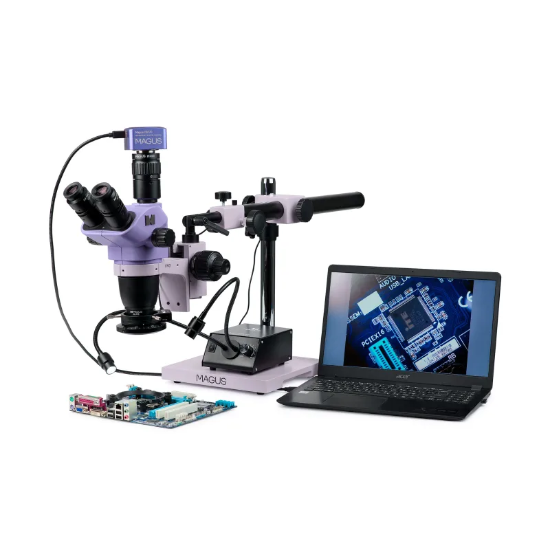 MAGUS Stereo D8TR Digital Stereomicroscope for Electronics Repair