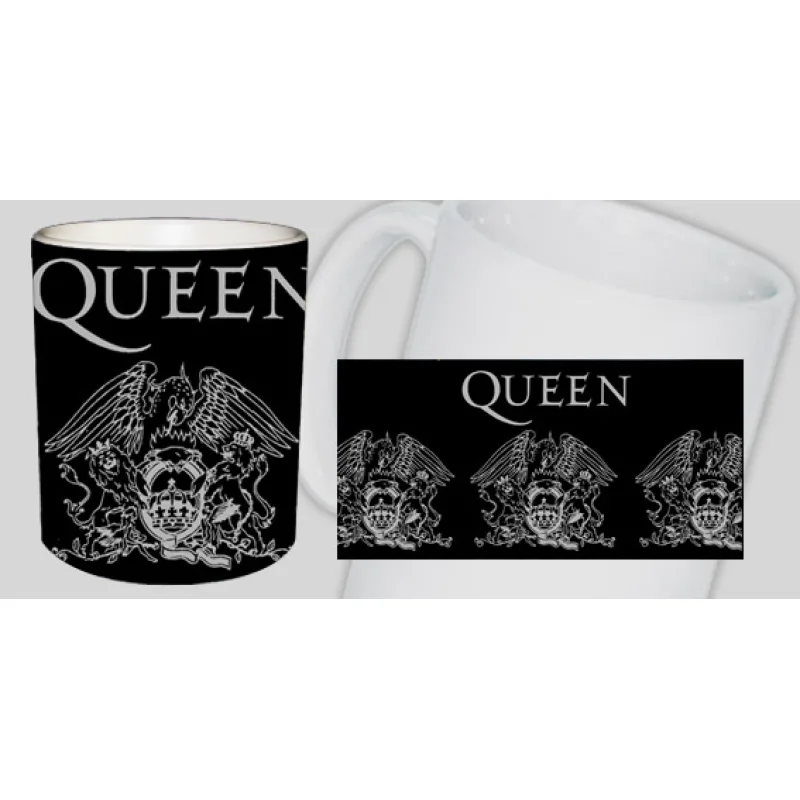 Queen - Logo Black (hrnček)