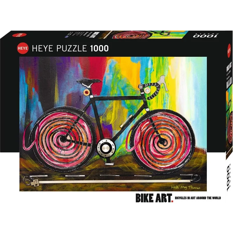 Puzzle Heye 1000 dielikov Bike Art: Momentum