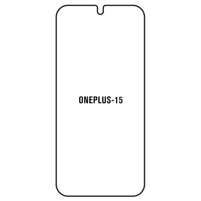 Sunshine OnePlus 15 Predná Hydrogél ochranná fólia Strih: Kompatibilná s krytom 2, Typ fólie: Číra