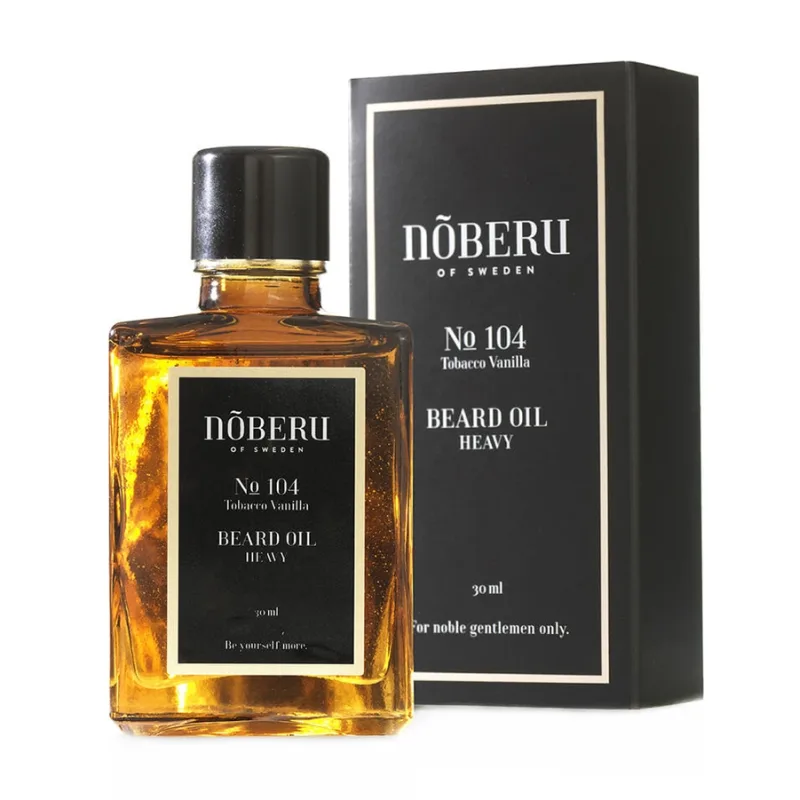 NOBERU OF SWEDEN Olej na fúzy NOBERU Heavy beard oil Tobacco vanilla 30 ml