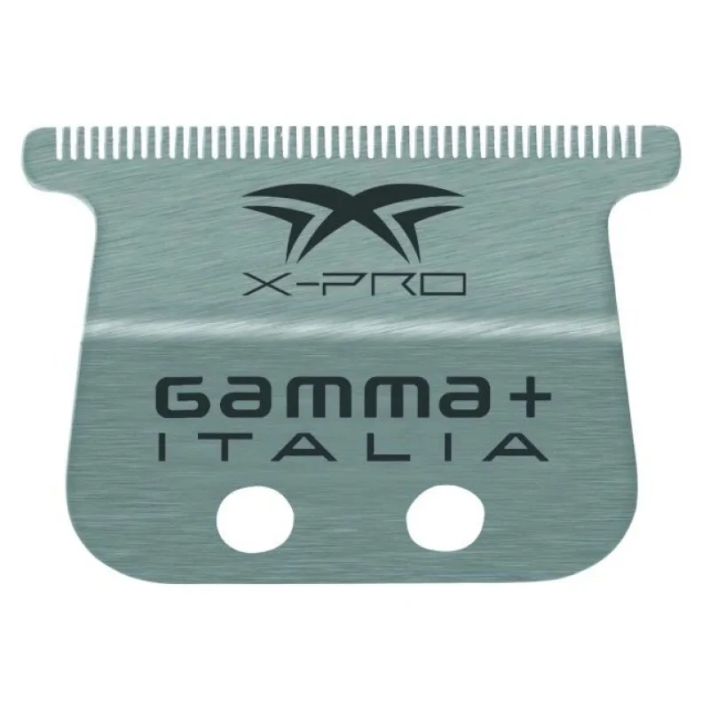 GAMMA PIÚ X-PRO Blade - náhradná spodná hlavica pre Gamma+ Cyborg Trimmer - strieborná
