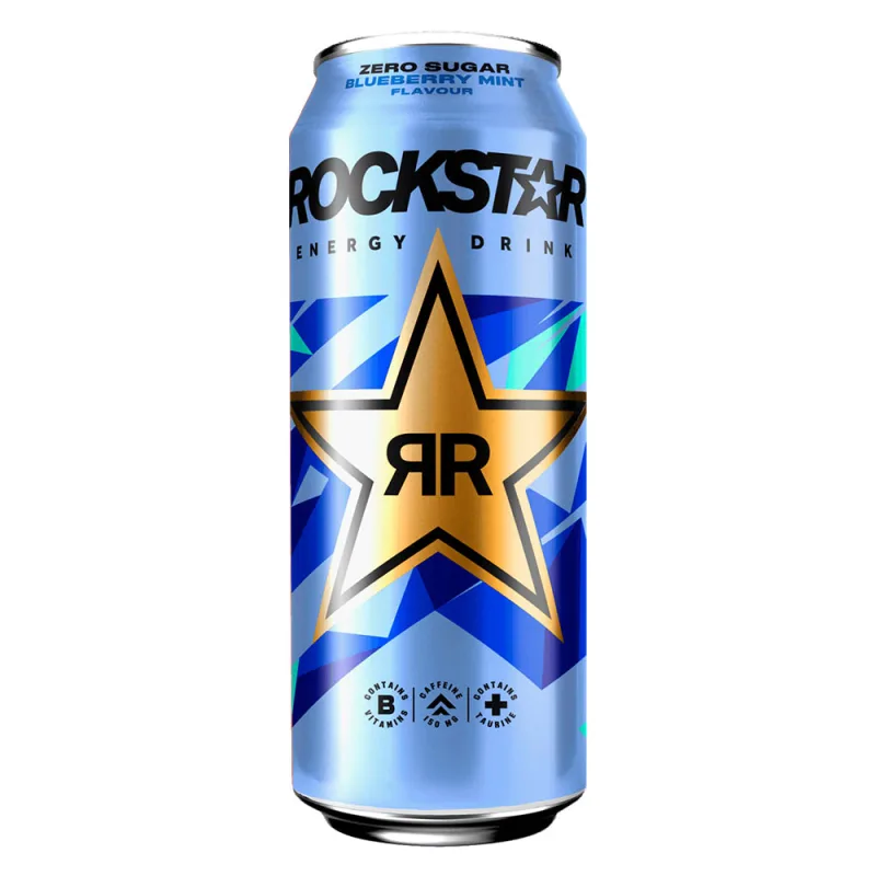 Rockstar Blueberry Mint 500ml