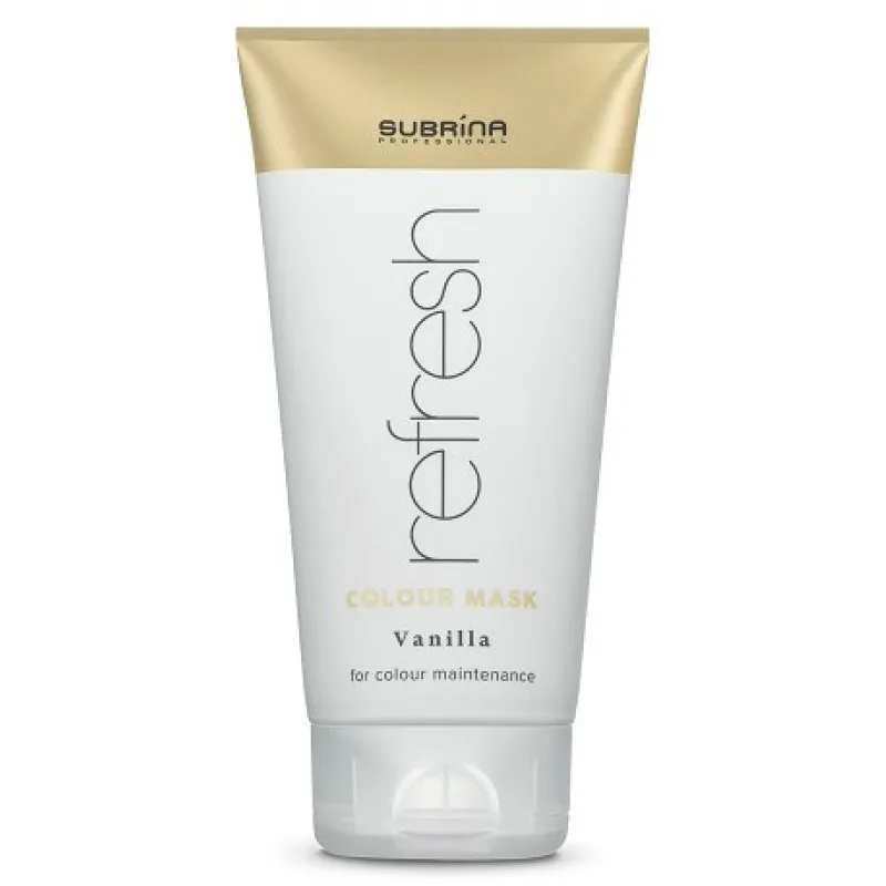 SUBRÍNA Refresh Colour Mask Vanilla 150ml - vyživujúca farbiaci maska na vlasy - vanilková