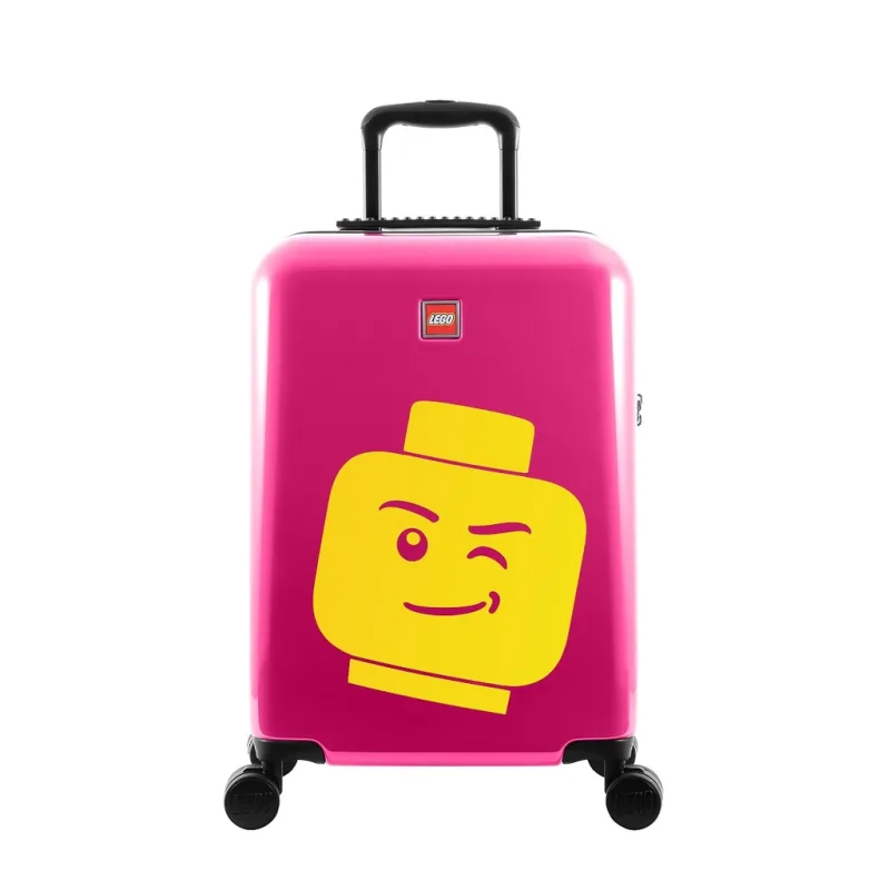 Smartlife LEGO kufor ColourBox Minifigure Head 55 cm, S - Berry