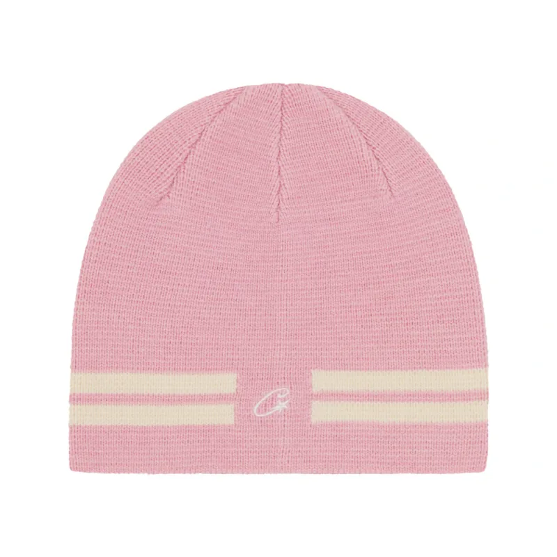 Corteiz VVS Knit Beanie Pink - OS