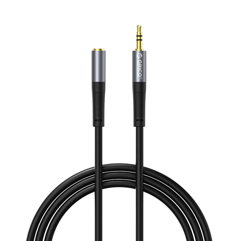 Orico AXF-30 Mini jack 3,5 mm audio kábel samec – samica 3 m – čierny