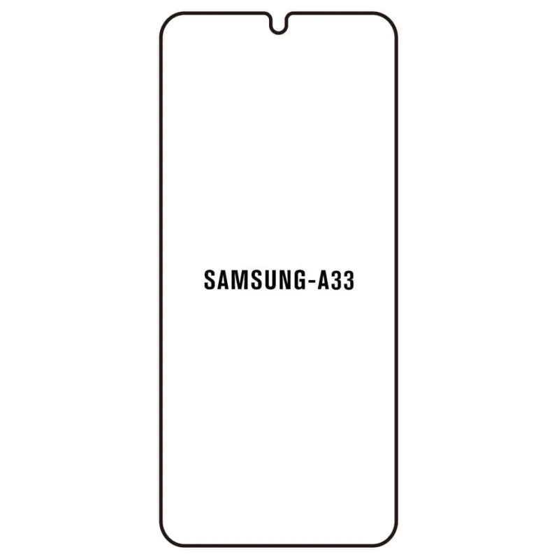Sunshine Samsung A33 5G Predná Hydrogél ochranná fólia Strih: Kompatibilná s krytom, Typ fólie: Proti modrému svetlu