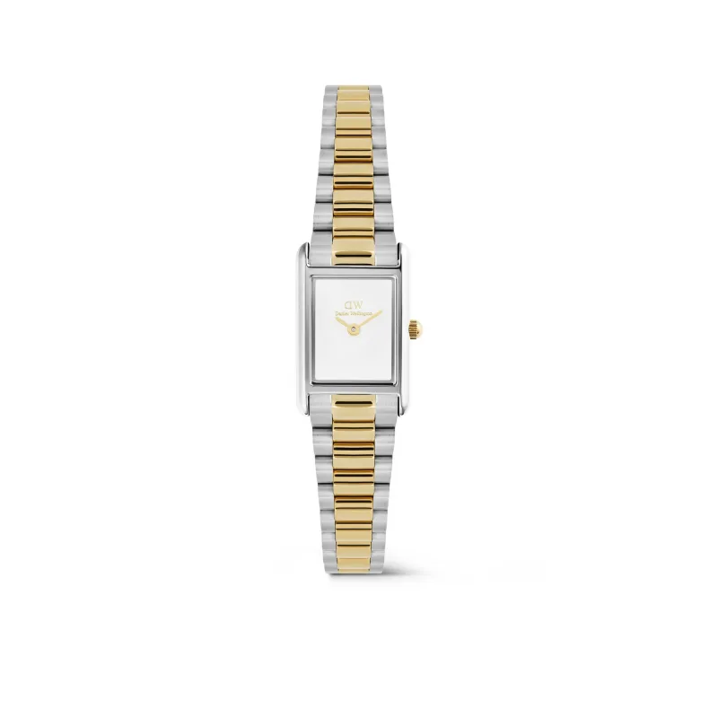 Daniel Wellington Dámske hodinky Bound Mini 3-Link Square DW00100932