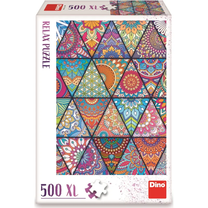 Dino Relax puzzle Dlaždice XL 500 dielikov