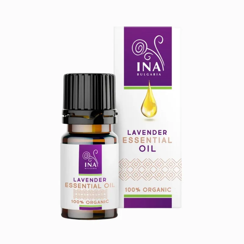INA Essentials Organický esenciálny levanduľový olej - 10 ml -