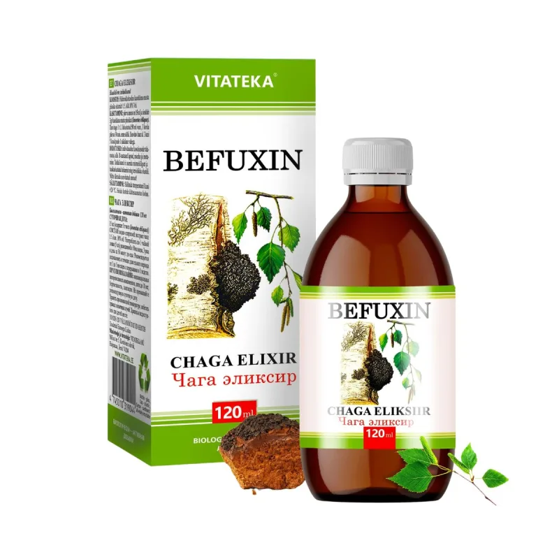 Vitateka Befuxin - extrakt z čagy - 120 ml -