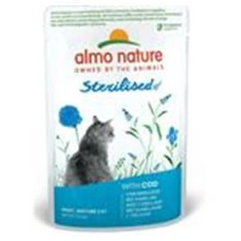 Almo Nature Daily Menu Functional cat kaps. Sterilised treska 70g