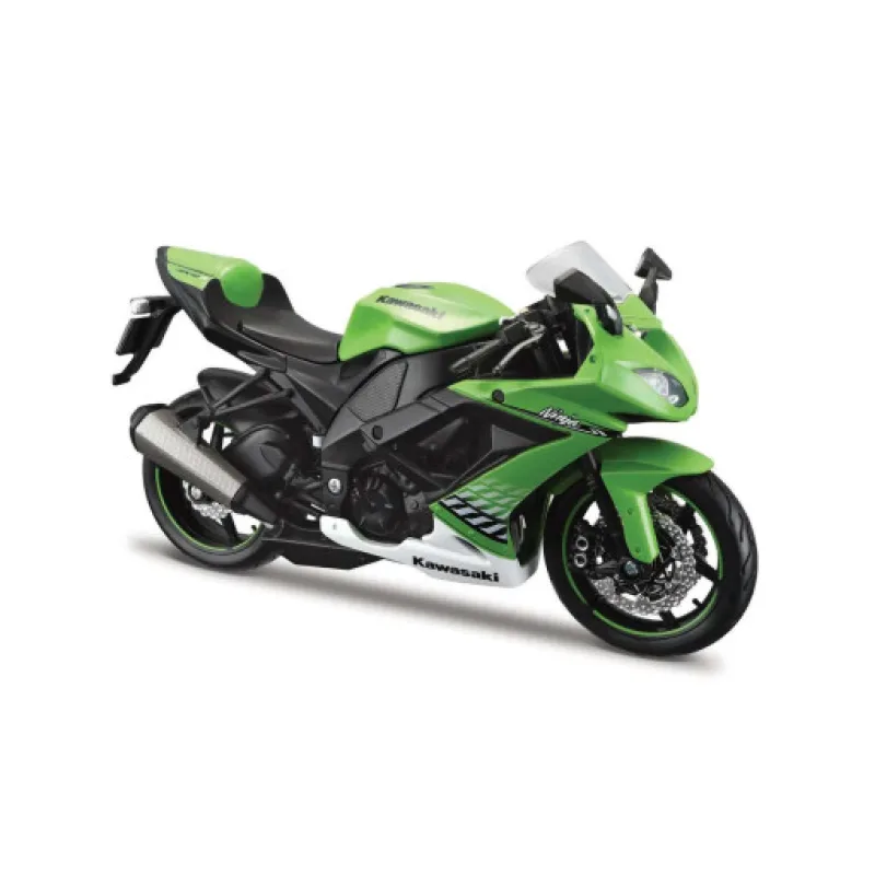 Maisto Motocykl se stojánkem, Kawasaki Ninja ZX-10R, 1:12