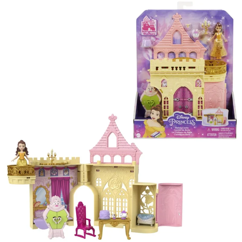 Mattel Disney Princess malá bábika a magické prekvapenie herný set asst