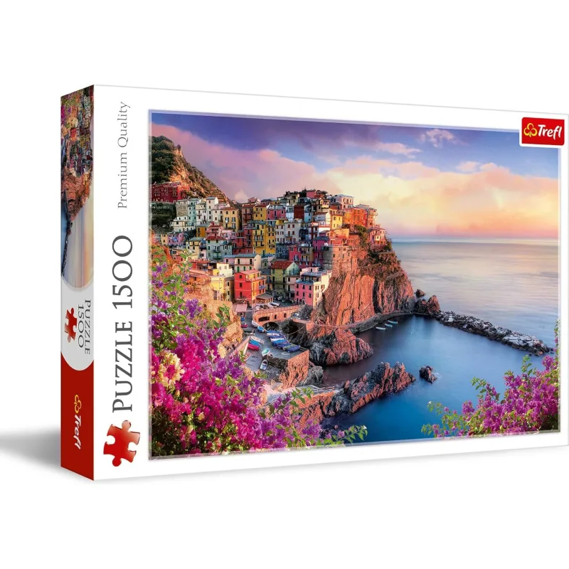 Trefl Puzzle Výhľad na Manarolu, Taliansko 1500 dielikov
