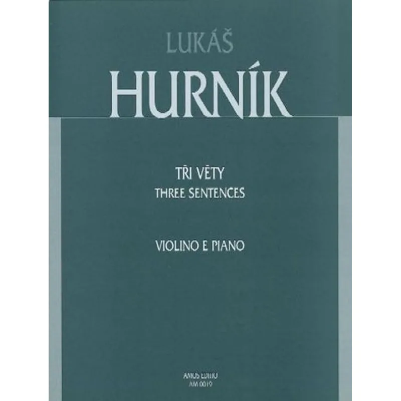 Amos Editio Tři věty pro housle a klavír