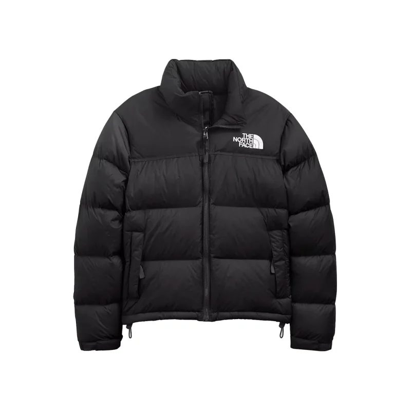 The North Face Womens 1996 Retro Nuptse 700 Fill Packable Jacket Recycled TNF Black - L