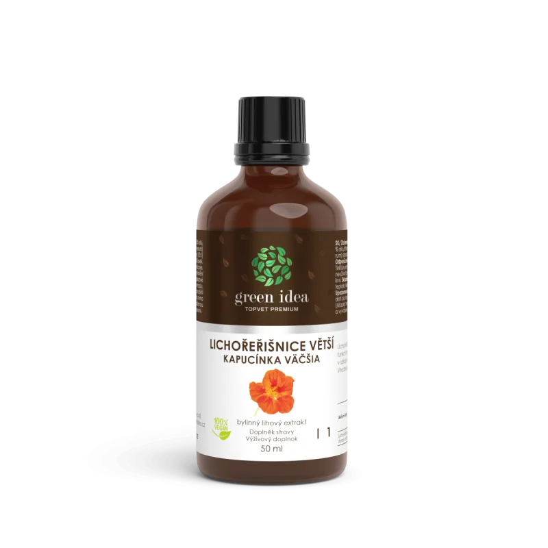 Green idea Tinktúra z kapucínky - kvapky 50 ml -
