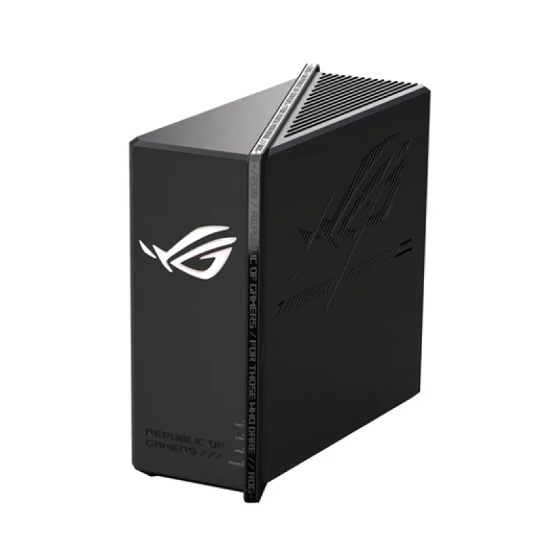 ASUS ROG STRIX GS-BE18000 Ultimate Gaming router, tri-band WiFi 7, 4x4 MIMO, combined 20G wired capacity