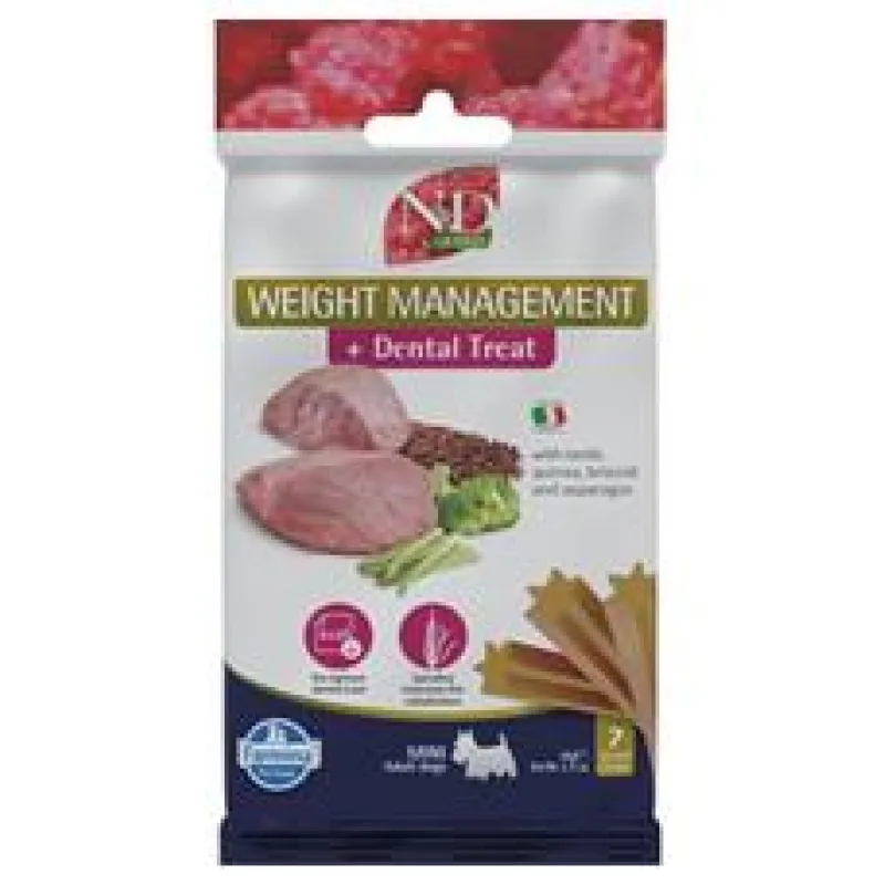 N&D QUINOA Dog Dental Snack Weight Lamb Mini 60g